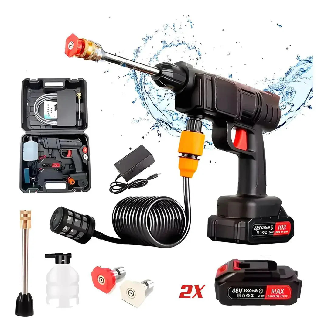 TurboWash 48V – Limpieza profunda en cualquier lugar + ¡Envío gratis!