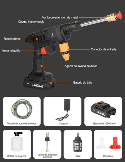 TurboWash 48V – Limpieza profunda en cualquier lugar + ¡Envío gratis!