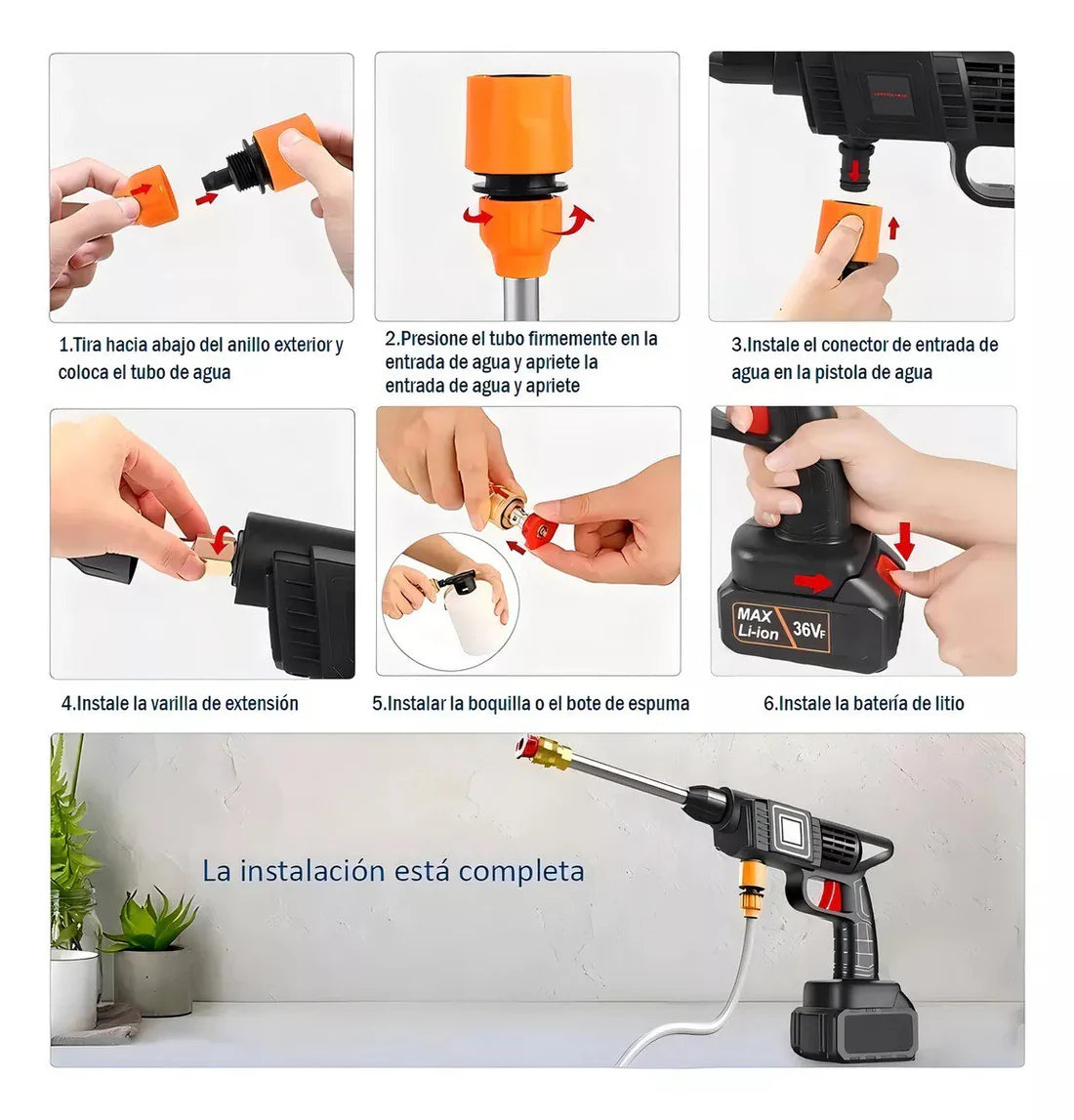 TurboWash 48V – Limpieza profunda en cualquier lugar + ¡Envío gratis!